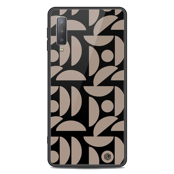 Trending Designs Series Soft Phone Case - Premium Glass Case - Samsung Galaxy A7 2018