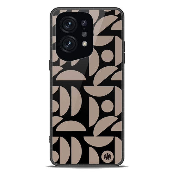 Trending Designs Series Soft Phone Case - Premium Glass Case - Oppo Find X5