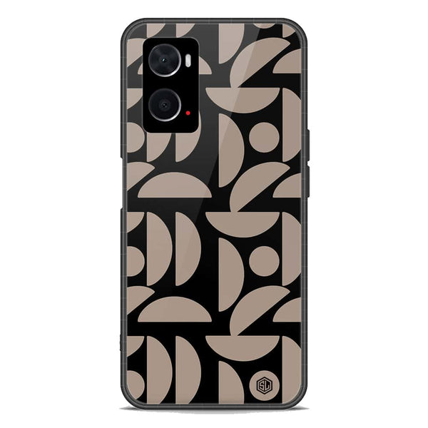 Trending Designs Series Soft Phone Case - Premium Glass Case - Oppo A96 4G