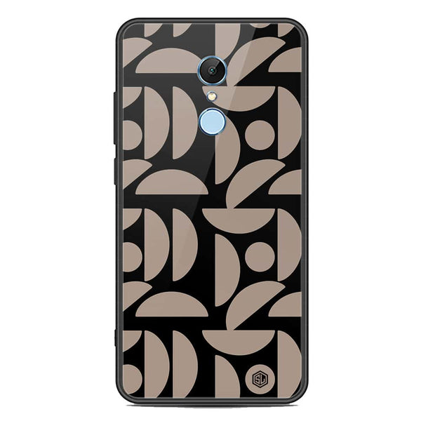 Trending Designs Series Soft Phone Case - Premium Glass Case - Xiaomi Redmi 5