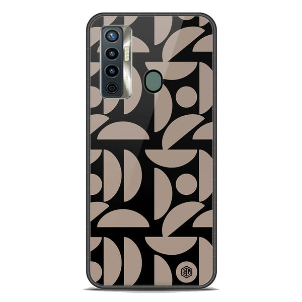 Trending Designs Series Soft Phone Case - Premium Glass Case - Tecno Camon 17
