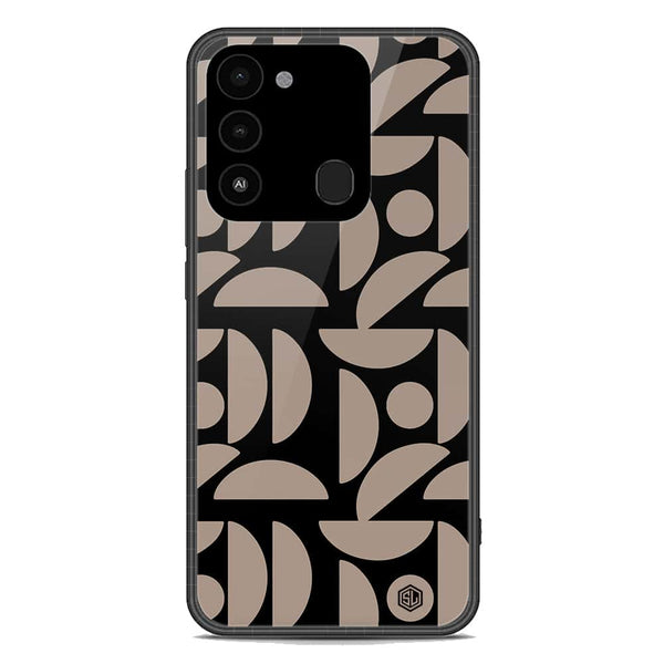 Trending Designs Series Soft Phone Case - Premium Glass Case - Tecno Spark 8C