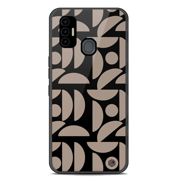 Trending Designs Series Soft Phone Case - Premium Glass Case - Tecno Spark 7