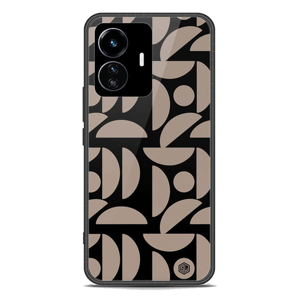 Trending Designs Series Soft Phone Case - Premium Glass Case - Vivo Y77 5G