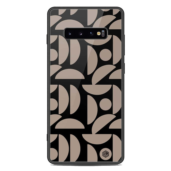 Trending Designs Series Soft Phone Case - Premium Glass Case - Samsung Galaxy S10 Plus