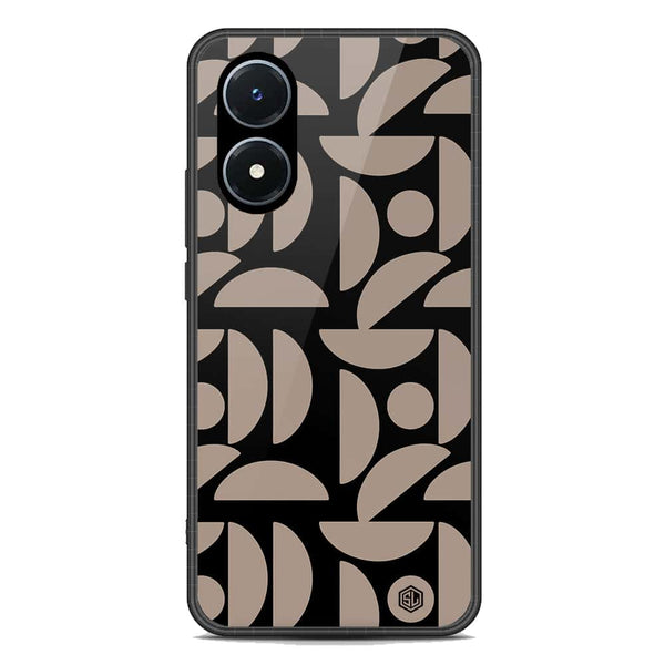 Trending Designs Series Soft Phone Case - Premium Glass Case - Vivo Y02s