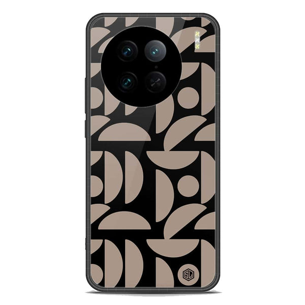 Trending Designs Series Soft Phone Case - Premium Glass Case - Vivo X90 Pro
