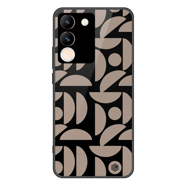 Trending Designs Series Soft Phone Case - Premium Glass Case - Vivo V29e