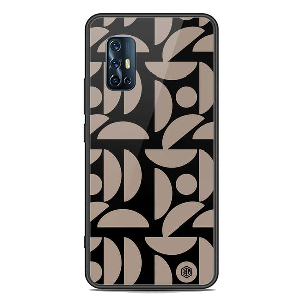Trending Designs Series Soft Phone Case - Premium Glass Case - Vivo V17