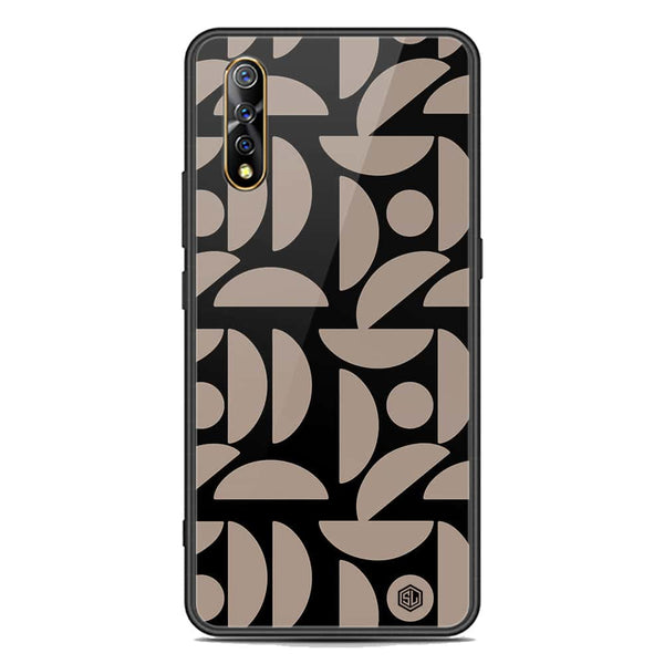 Trending Designs Series Soft Phone Case - Premium Glass Case - Vivo S1
