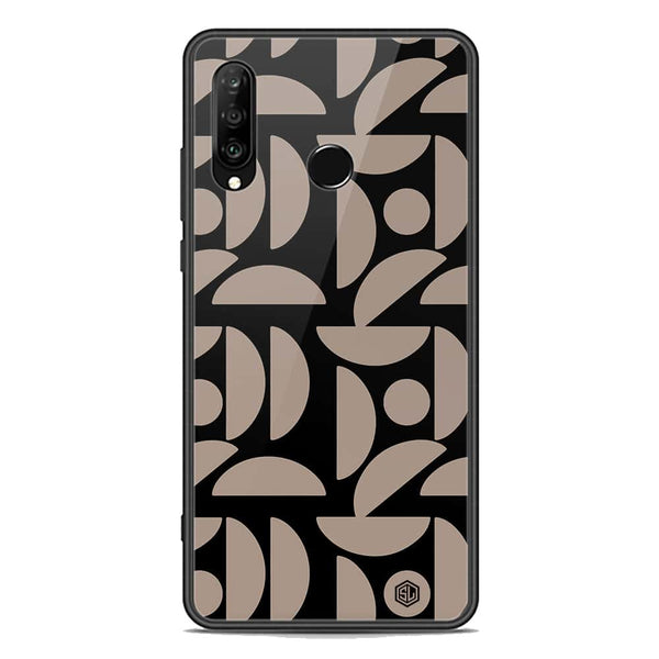 Trending Designs Series Soft Phone Case - Premium Glass Case - Huawei P30 lite