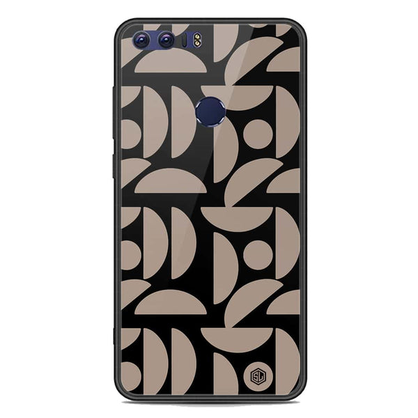 Trending Designs Series Soft Phone Case - Premium Glass Case - Huawei Honor 8