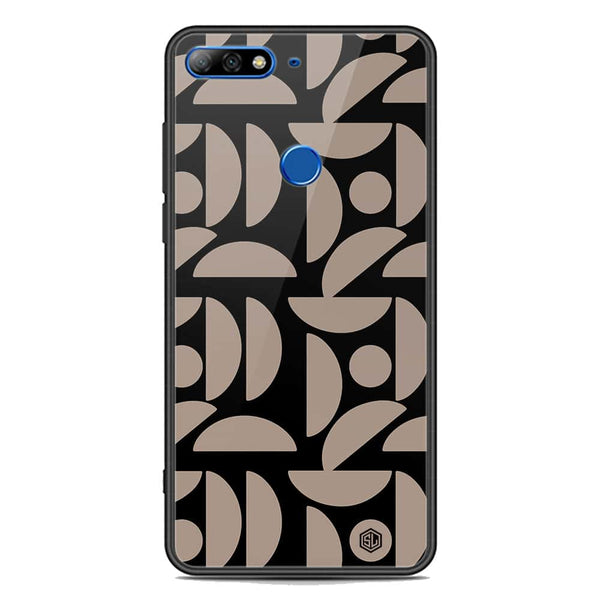 Trending Designs Series Soft Phone Case - Premium Glass Case - Huawei Honor 7C