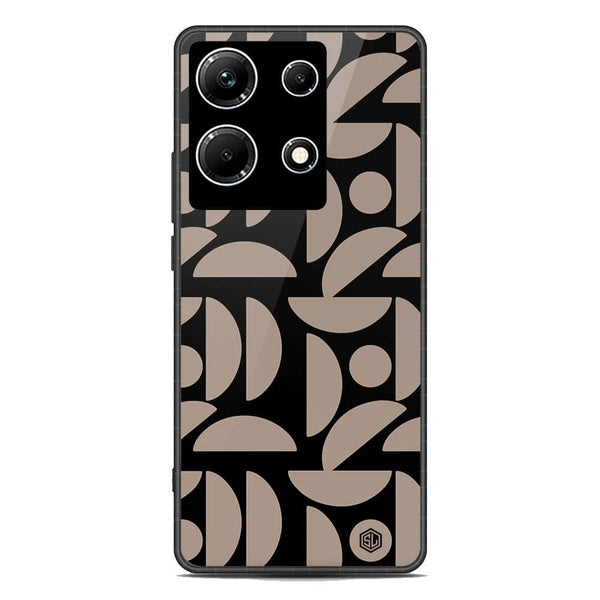Trending Designs Series Soft Phone Case - Premium Glass Case - Infinix Note 30