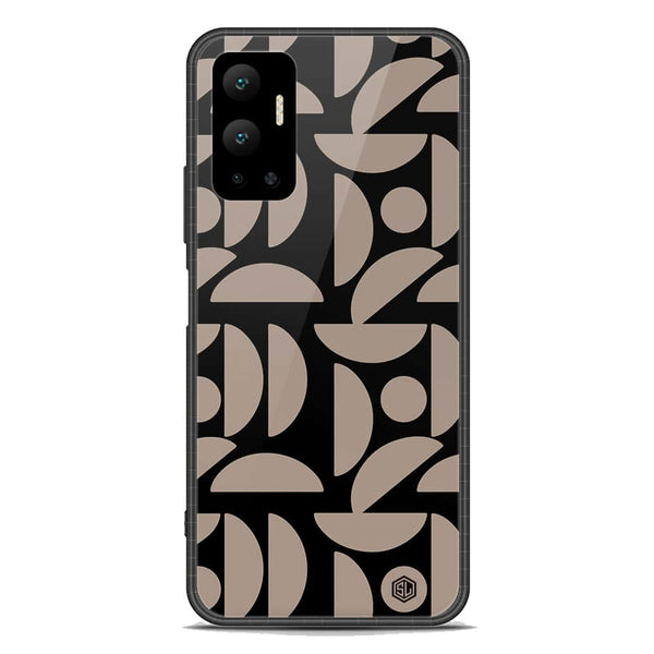 Trending Designs Series Soft Phone Case - Premium Glass Case - Infinix Hot 12