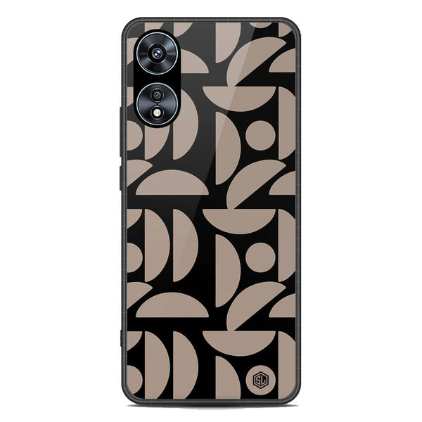 Trending Designs Series Soft Phone Case - Premium Glass Case - Oppo A78 4G