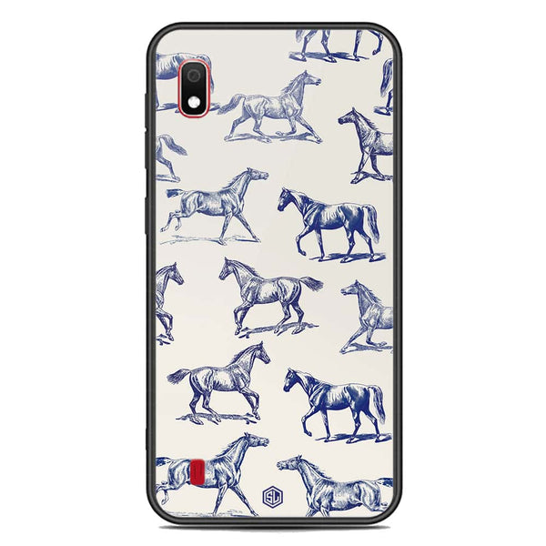 Trending Designs Series Soft Phone Case - Premium Glass Case - Samsung Galaxy A10