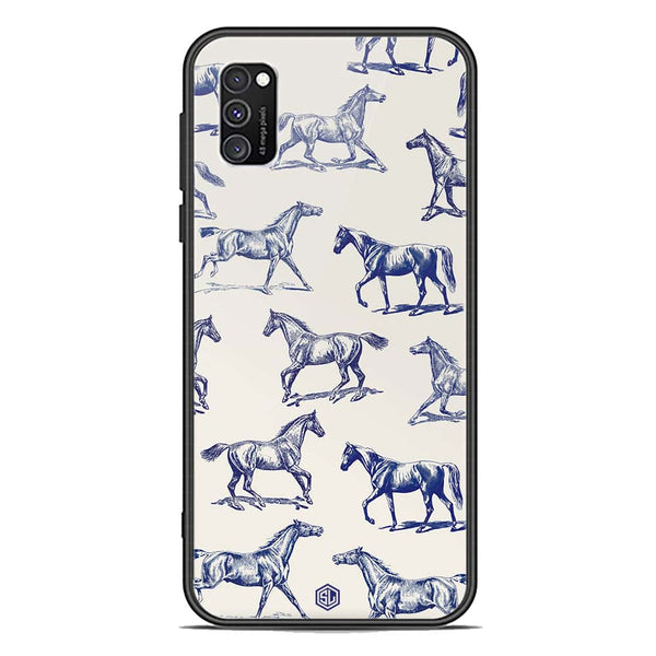 Trending Designs Series Soft Phone Case - Premium Glass Case - Samsung Galaxy A03s