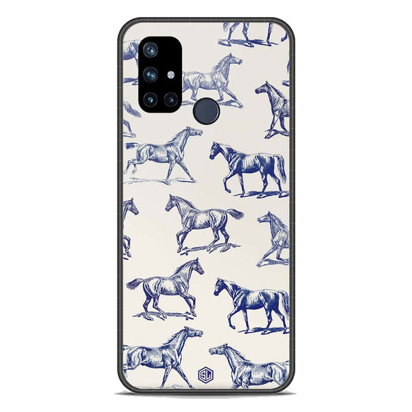 Trending Designs Series Soft Phone Case - Premium Glass Case - OnePlus Nord N10 5G