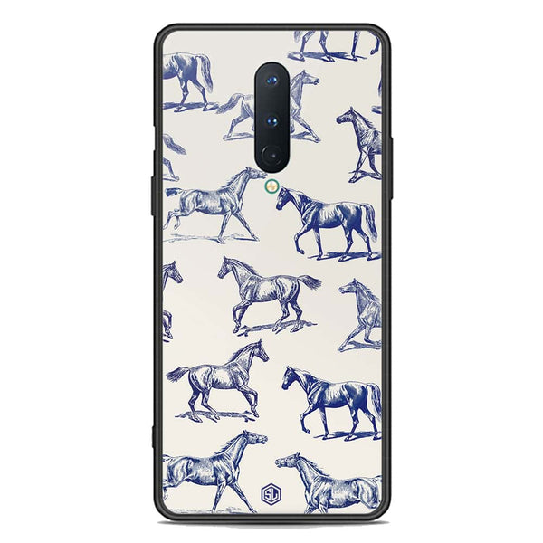 Trending Designs Series Soft Phone Case - Premium Glass Case - OnePlus 8 4G