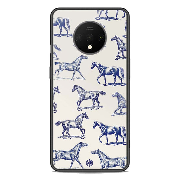 Trending Designs Series Soft Phone Case - Premium Glass Case - OnePlus 7T