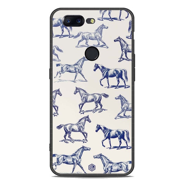 Trending Designs Series Soft Phone Case - Premium Glass Case - OnePlus 5T