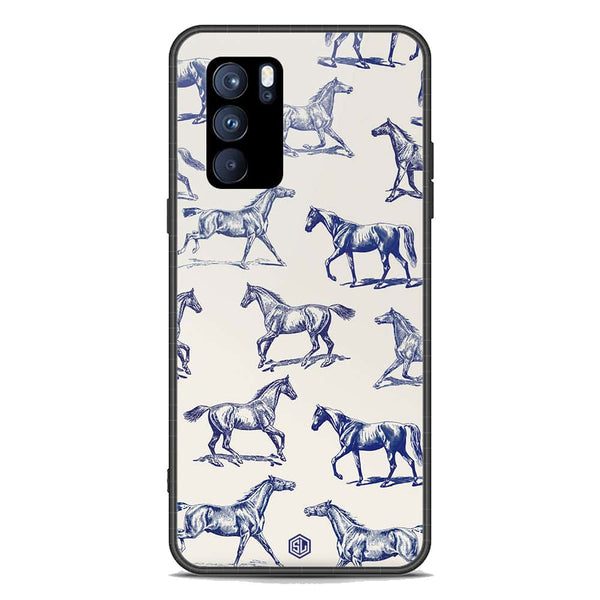 Trending Designs Series Soft Phone Case - Premium Glass Case - Oppo Reno 6 5G