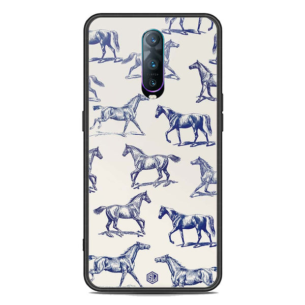 Trending Designs Series Soft Phone Case - Premium Glass Case - Oppo R17 Pro