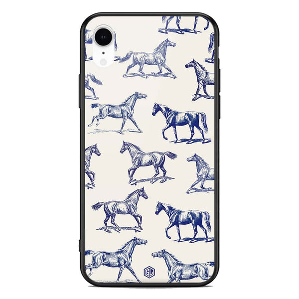 Trending Designs Series Soft Phone Case - Premium Glass Case - iPhone XR