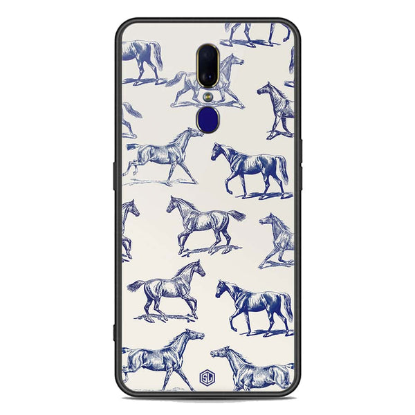 Trending Designs Series Soft Phone Case - Premium Glass Case - Oppo F11