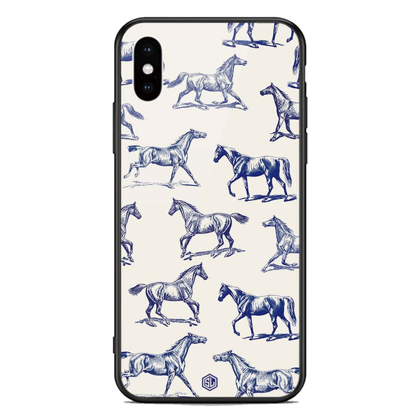 Trending Designs Series Soft Phone Case - Premium Glass Case - iPhone XS Max