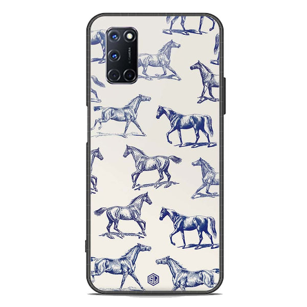 Trending Designs Series Soft Phone Case - Premium Glass Case - Oppo A52