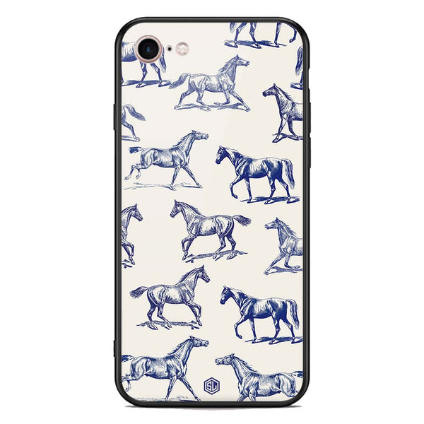Trending Designs Series Soft Phone Case - Premium Glass Case - iPhone 8 / 7