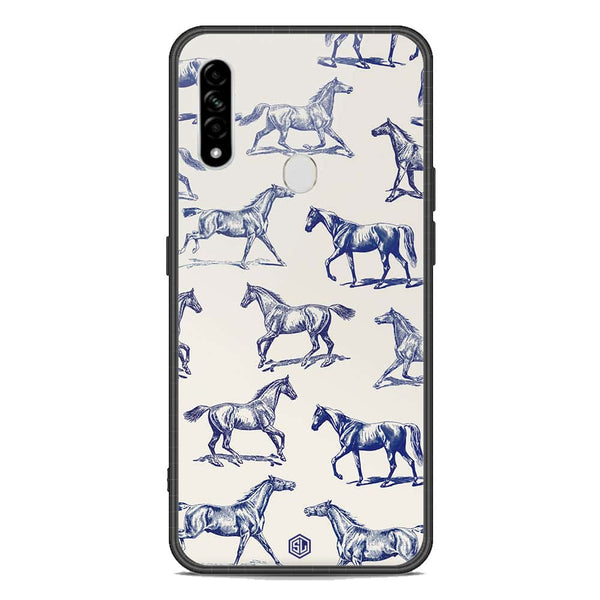 Trending Designs Series Soft Phone Case - Premium Glass Case - Oppo A8
