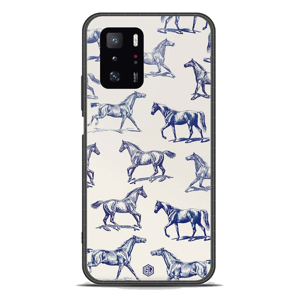Trending Designs Series Soft Phone Case - Premium Glass Case - Xiaomi Redmi Note 10 Pro 5G