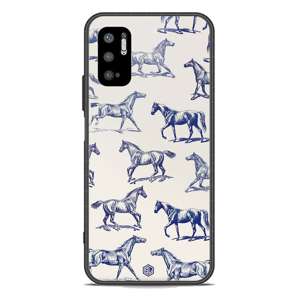 Trending Designs Series Soft Phone Case - Premium Glass Case - Xiaomi Redmi Note 10 5G