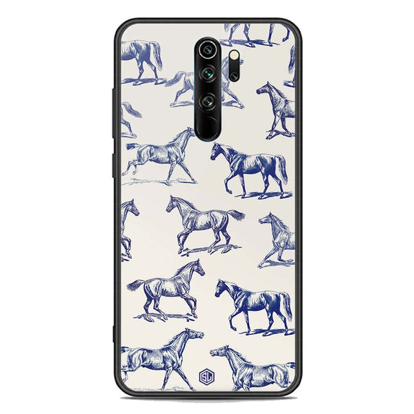 Trending Designs Series Soft Phone Case - Premium Glass Case - Xiaomi Redmi Note 8 Pro