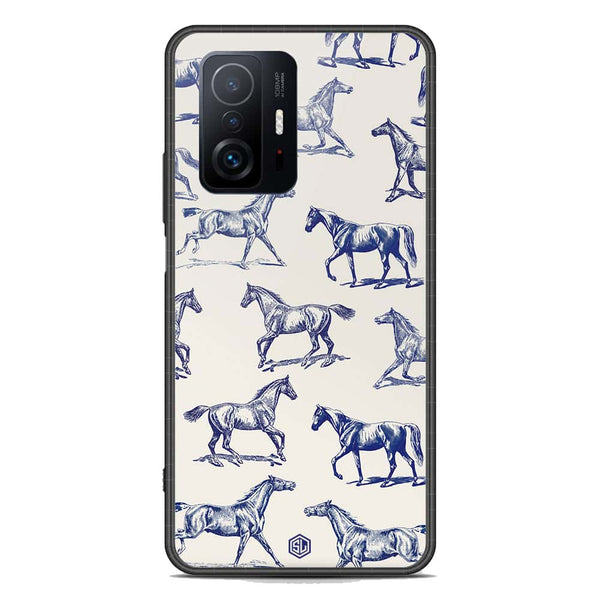 Trending Designs Series Soft Phone Case - Premium Glass Case - Xiaomi 11T Pro