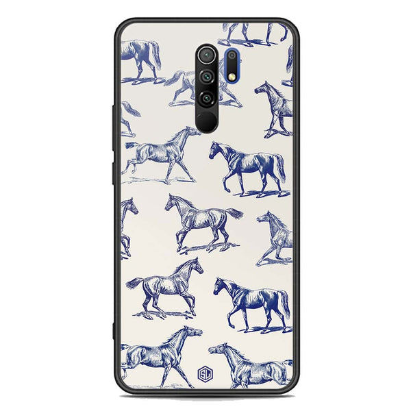 Trending Designs Series Soft Phone Case - Premium Glass Case - Xiaomi Redmi 9 Prime