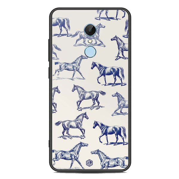 Trending Designs Series Soft Phone Case - Premium Glass Case - Xiaomi Redmi 5