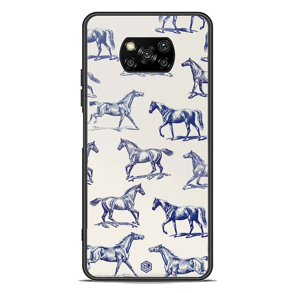 Trending Designs Series Soft Phone Case - Premium Glass Case - Xiaomi Poco X3