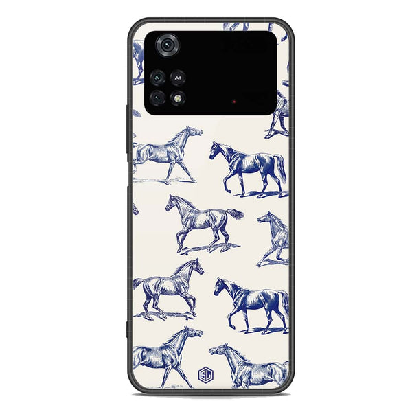 Trending Designs Series Soft Phone Case - Premium Glass Case - Xiaomi Poco M4 Pro 5G