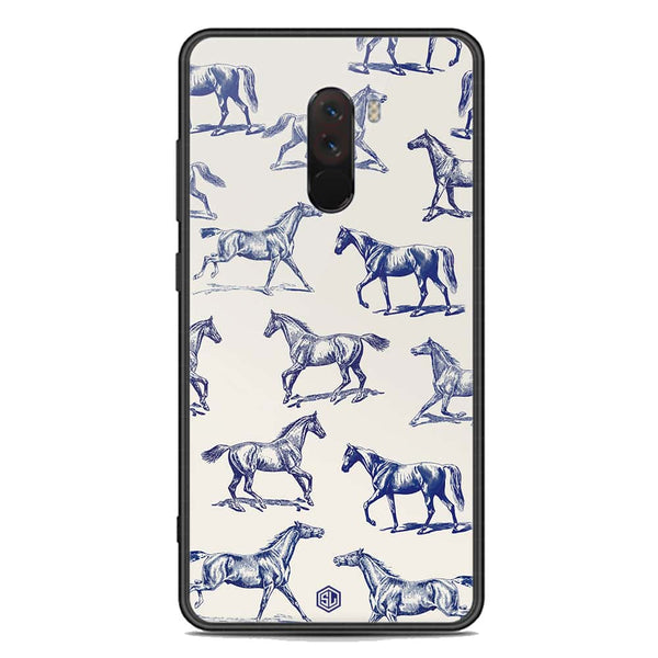 Trending Designs Series Soft Phone Case - Premium Glass Case - Xiaomi Pocophone F1