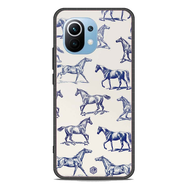 Trending Designs Series Soft Phone Case - Premium Glass Case - Xiaomi Mi 11