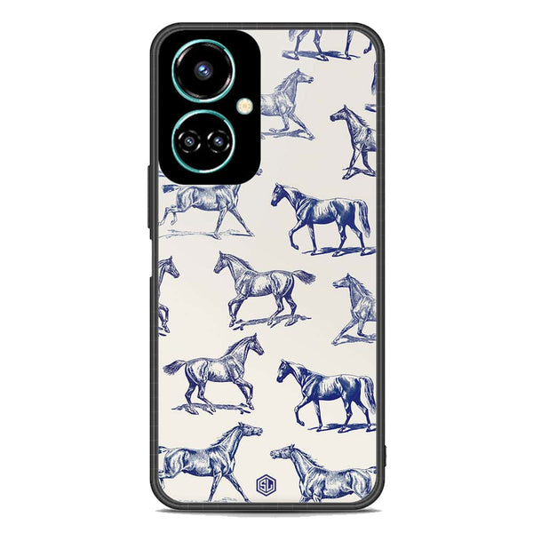 Trending Designs Series Soft Phone Case - Premium Glass Case - Tecno Camon 19