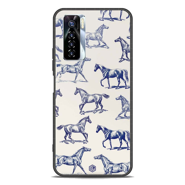 Trending Designs Series Soft Phone Case - Premium Glass Case - Tecno Camon 17 Pro