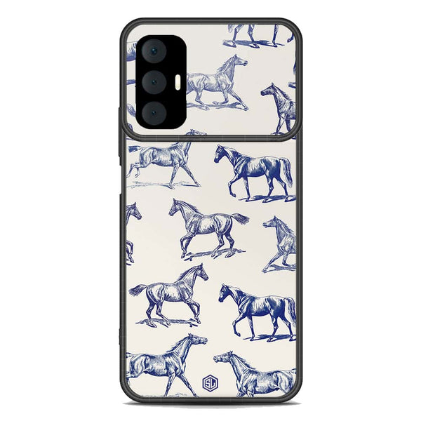 Trending Designs Series Soft Phone Case - Premium Glass Case - Tecno Spark 8 Pro
