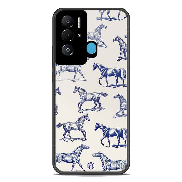 Trending Designs Series Soft Phone Case - Premium Glass Case - Tecno Pova Neo