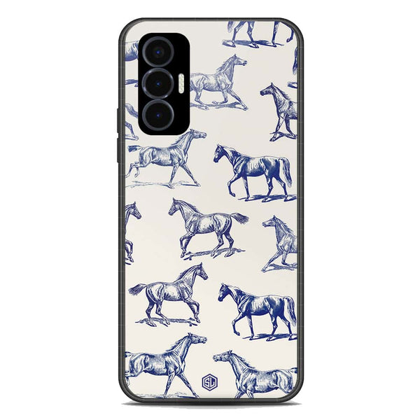Trending Designs Series Soft Phone Case - Premium Glass Case - Tecno Pova 3