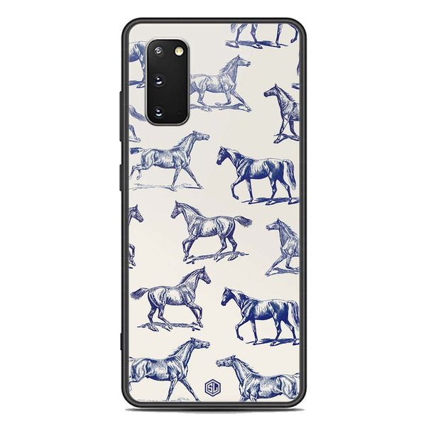Trending Designs Series Soft Phone Case - Premium Glass Case - Samsung Galaxy S20
